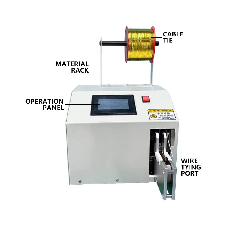 JH Cable Tying Wire Twisting Machine Cable Binding Tool for Wire Harness and Ele