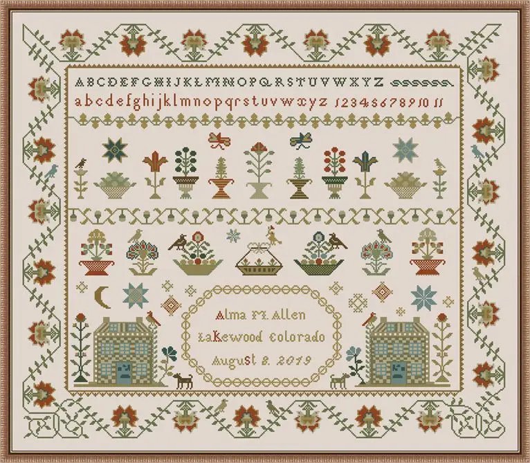 

Top Quality Lovely Beautiful Counted Cross Stitch Kit Daffodil -home of the jigsaw birds 82-72