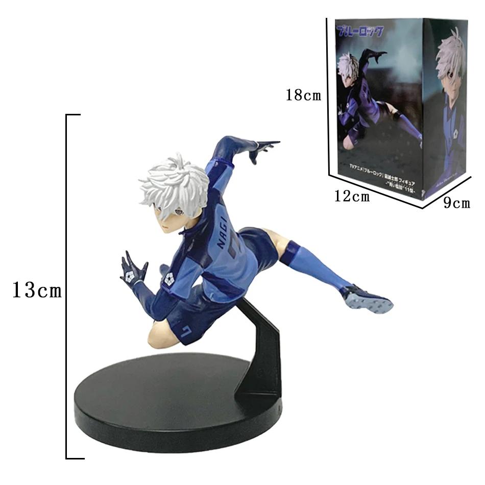 Blue Lock 13CM Anime Figure Nagi Seishiro Rin Itoshi Cool