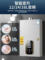 Chauffe-eau à gaz à température constante 16L, à évacuation forcée, gaz naturel/GPL, pour usage domestique 3