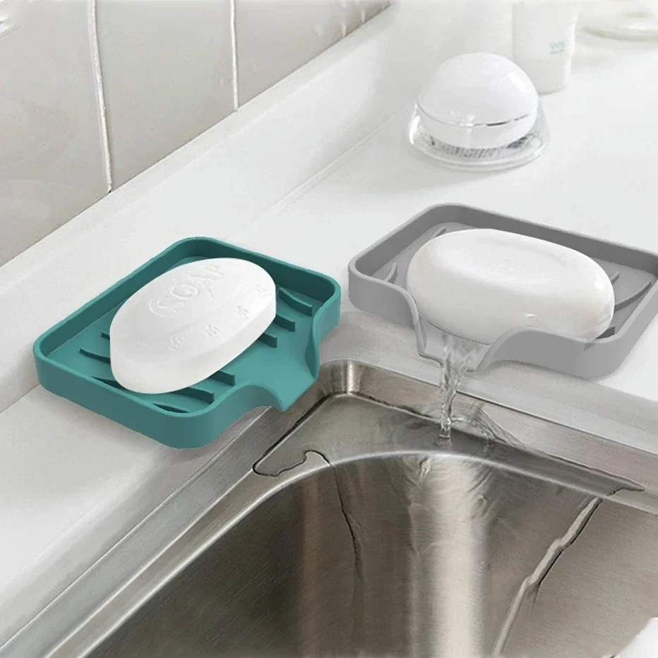 Soap Drain Pad Faucet Absorbent Mat Silicon Kitchen Sink Splash Guard Drain Pad Water Splash Catcher Mats Countertop Protector kitchen splash guard kitchen sink pad kitchen faucet pad