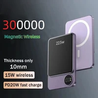 Magnetic Power Bank for IPhone 16 15 Magsafe Powerbank Ultra Thin 22.5W Fast Charging Portable Charger External Spare Battery 1