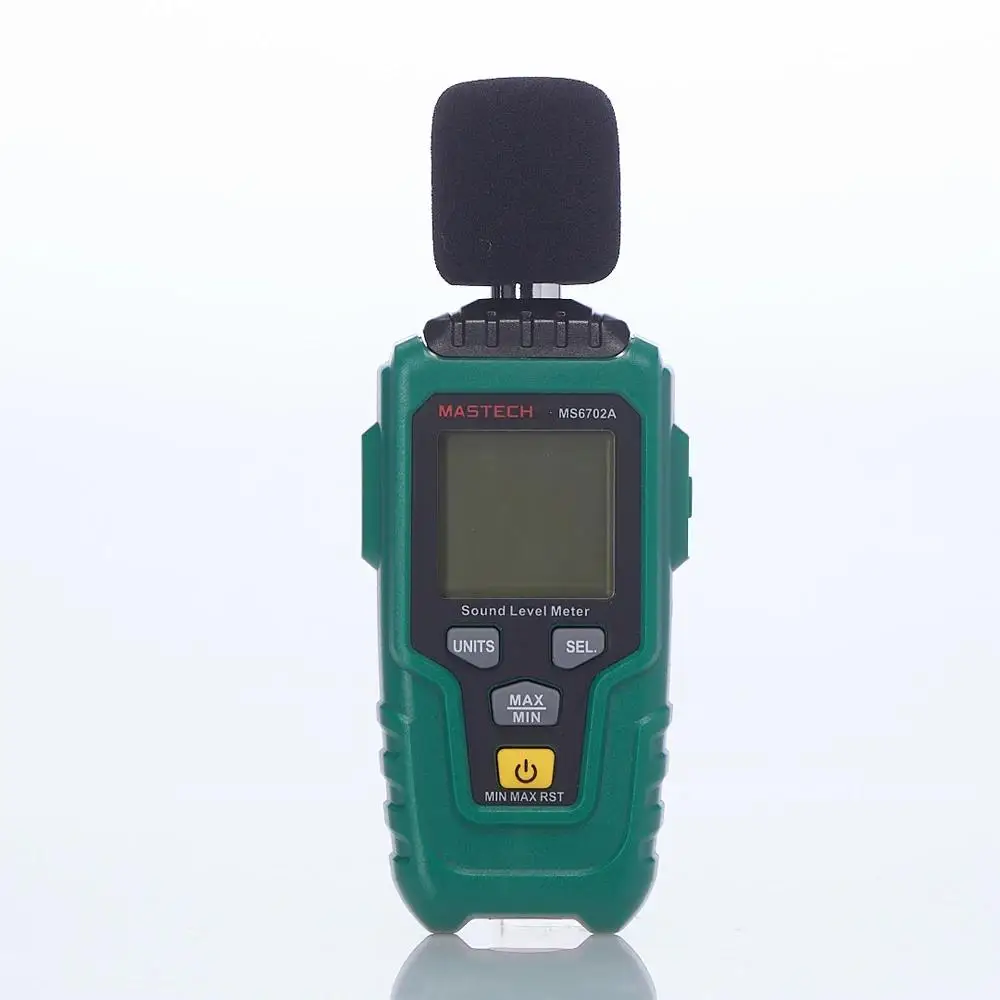 Mastech MS6702A Noise Measuring Instrument db Meter 35~135dB Mini Audio Sound Level Meter Decibel Monitor 3