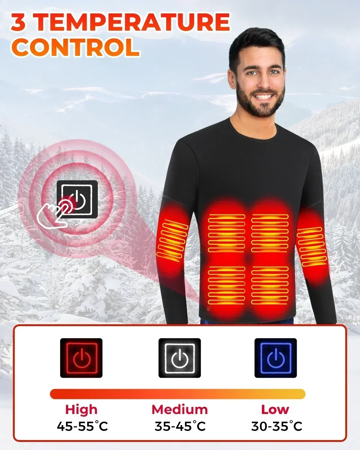 Heated Underwear Suits 28 22 Heating Areas USB Winter Thermal Warm Cotton Pants Men Women for Outdoor Motorcycle Skiing motorcycle clothing,heated vest