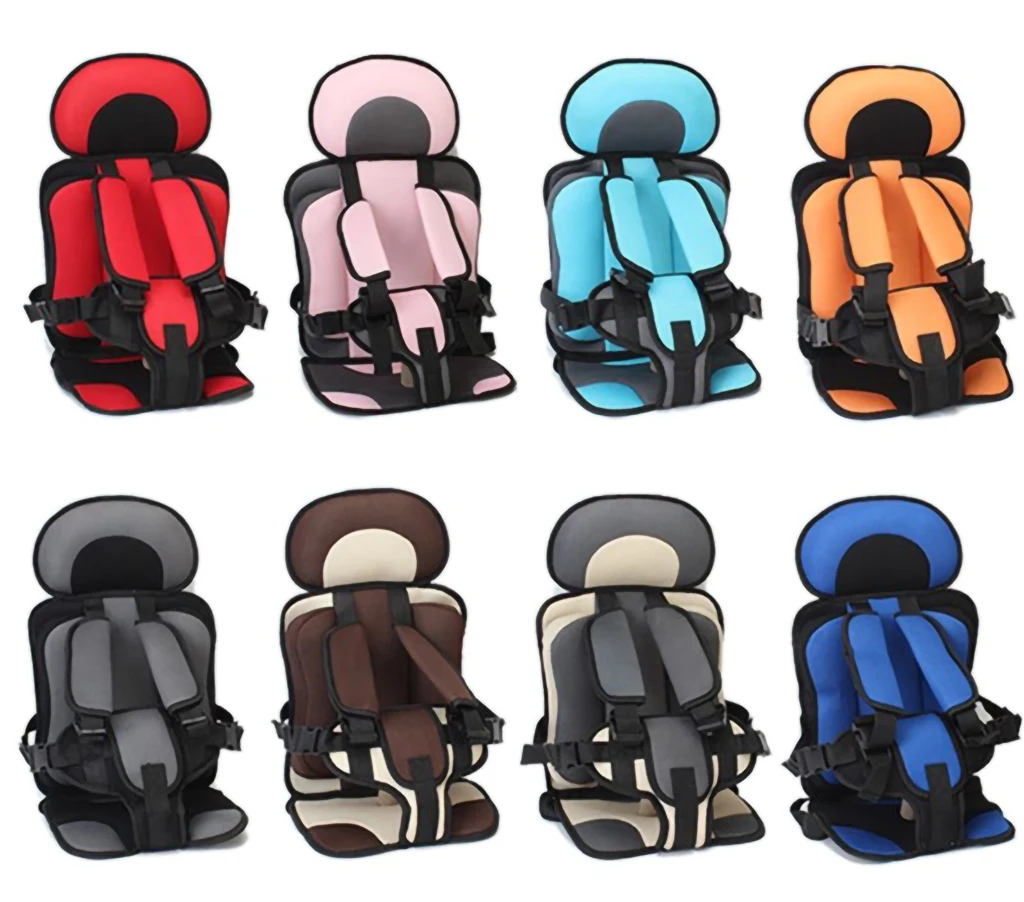 Seat Cushion Safety Seat Mat Car Seat Mat Portable Shopping Cart Mat Kids Safe Chair Mat Children's Chairs Updated Version Thickening Sponge Baby Stroller Cushion Accessory