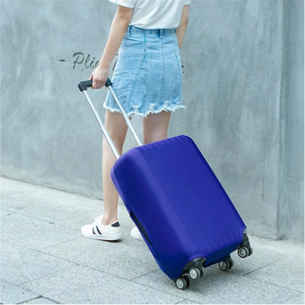 Travel Essentials Suitcase Case for Traveling Accessories Trolley Protector Luggage Cover Holiday Print Dust Protective Covers