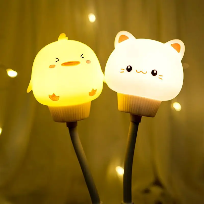 

USB Night Light LED Children Cute Cartoon Timer Feeding Lamp with Remote Control Baby Kid Bedroom Decor Bedside Lamp Xmas Gifts