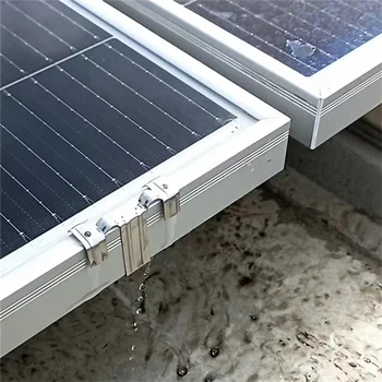 20PCS Photovoltaic Panel Drainage Buckle Surface Plate Solar Panel Water Drain Clip for Solar Panel Draining 30mm GSY 1