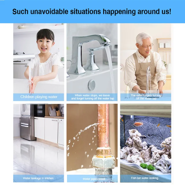 Zigbee Water Level Sensor Smart Water Leakage Alarm Detector Flood Alert Overflow Security Protection Smart Life eWeLink 6