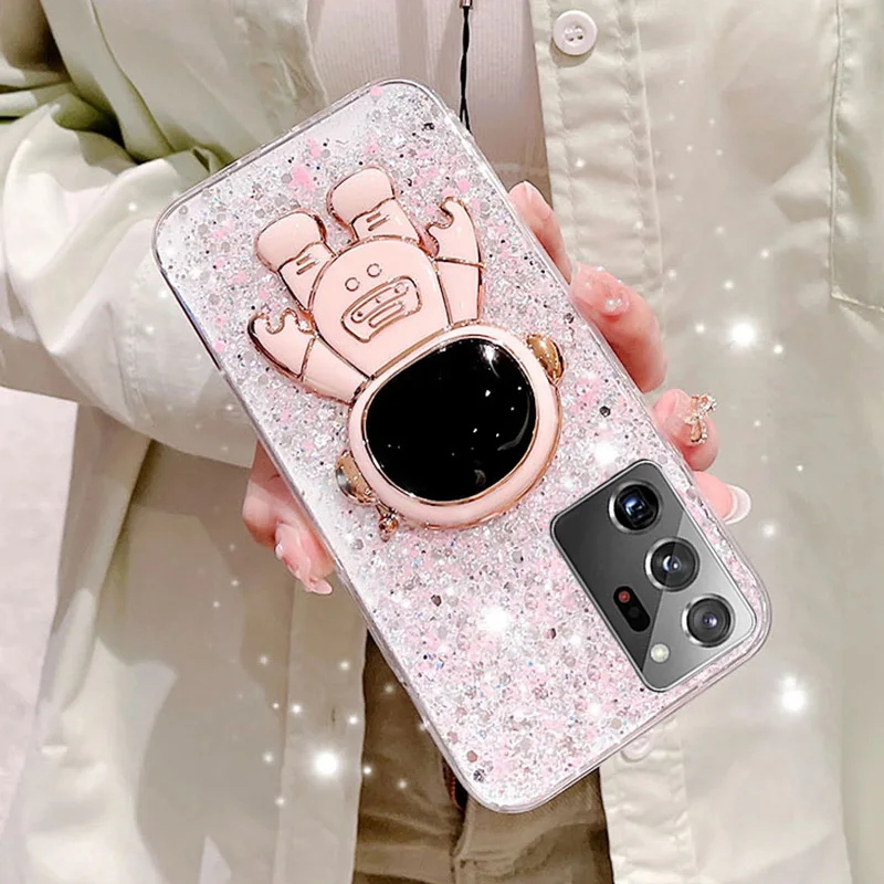 Glitter Phone Case For Samsung Note 20 Ultra 5g Gradient Glitter