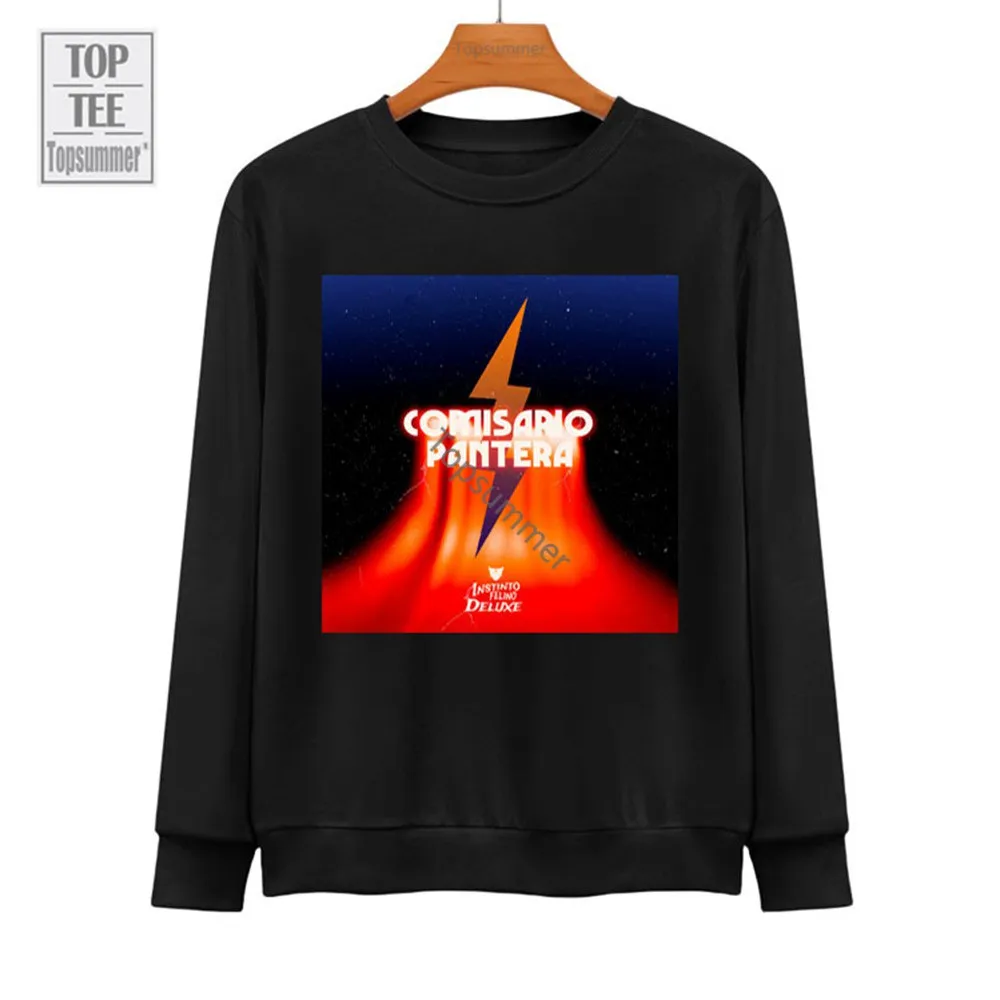 

Instinto Felino Album Hoodie Comisario Pantera Tour Sweatshirts Mens Pop Trend Graphic Printed Sweatshirt