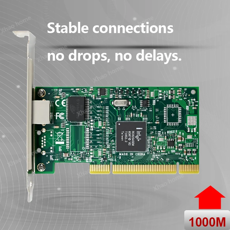 Intel I82545 기가비트 PCI 네트워크 카드용 - 10/100/1000Mbps RJ45 이더넷 어댑터 서버/데스크탑 - 고성능 NIC 1G