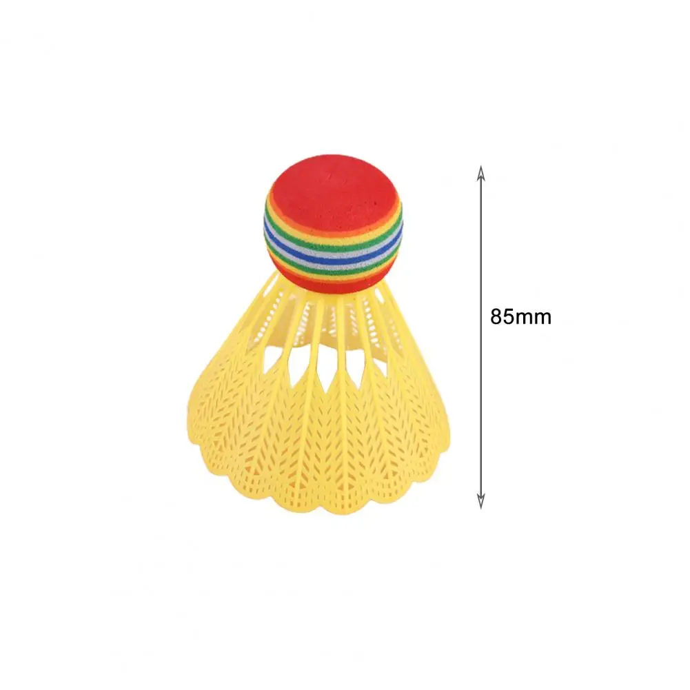 Training Shuttlecock High Speed Training Badminton Continuously Bounce Good Toughness Badminton Ball Sports Accessories 10Pcs
