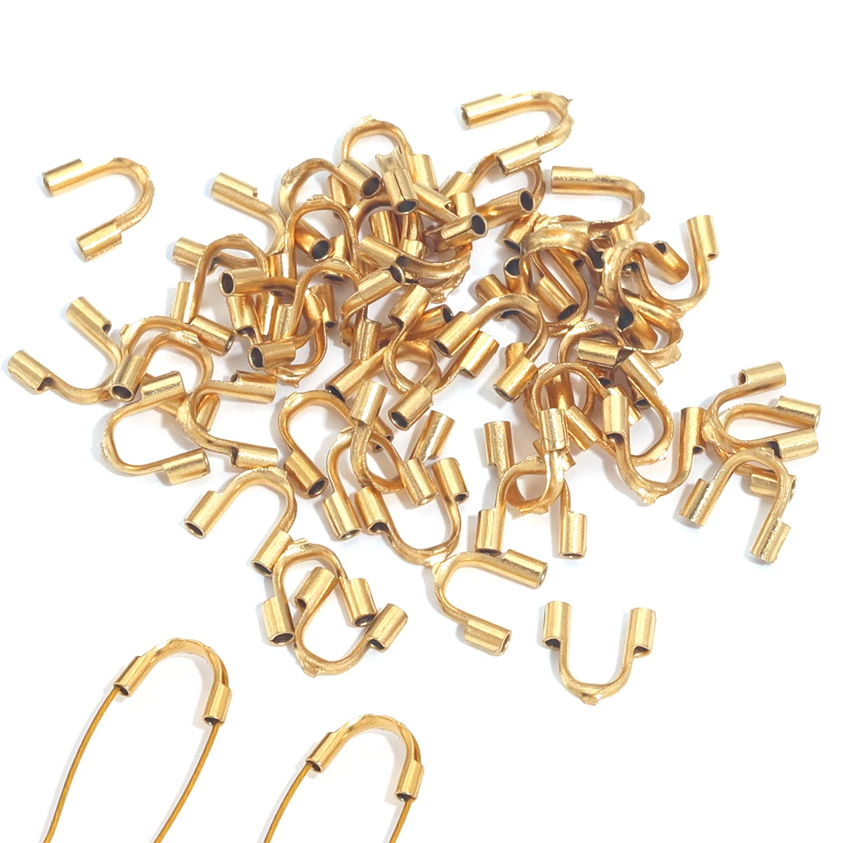 Stainless Steel 18K Gold Plated Wire Protectors 1