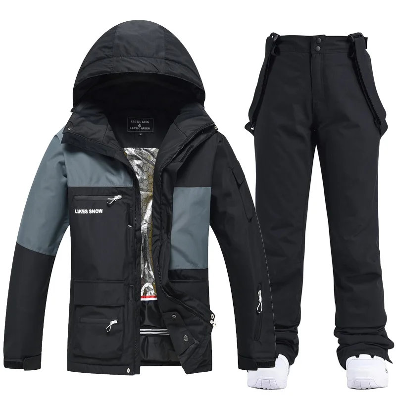 Ski Wear Women Winter Warm Ski Set Windproof Waterproof Snow Jacket Outdoor Sports Hot Equipm Snowboard Coat Trousers