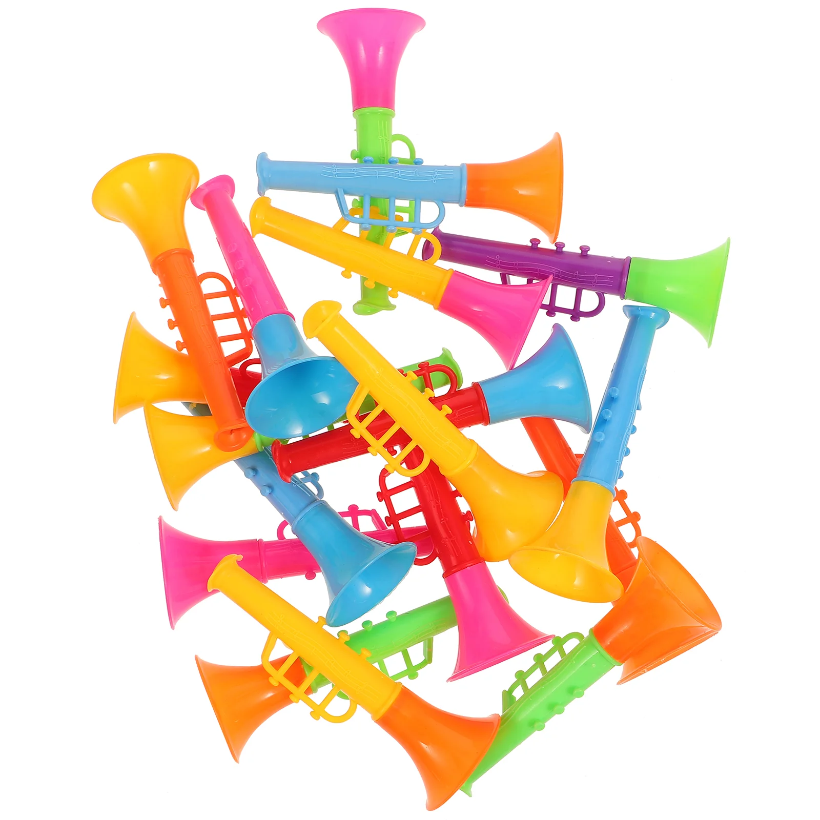 

18 Pcs Mini Speaker Funny Trumpet Kids Supplies Small Toy Household Plastic Lovely Childrens Toys