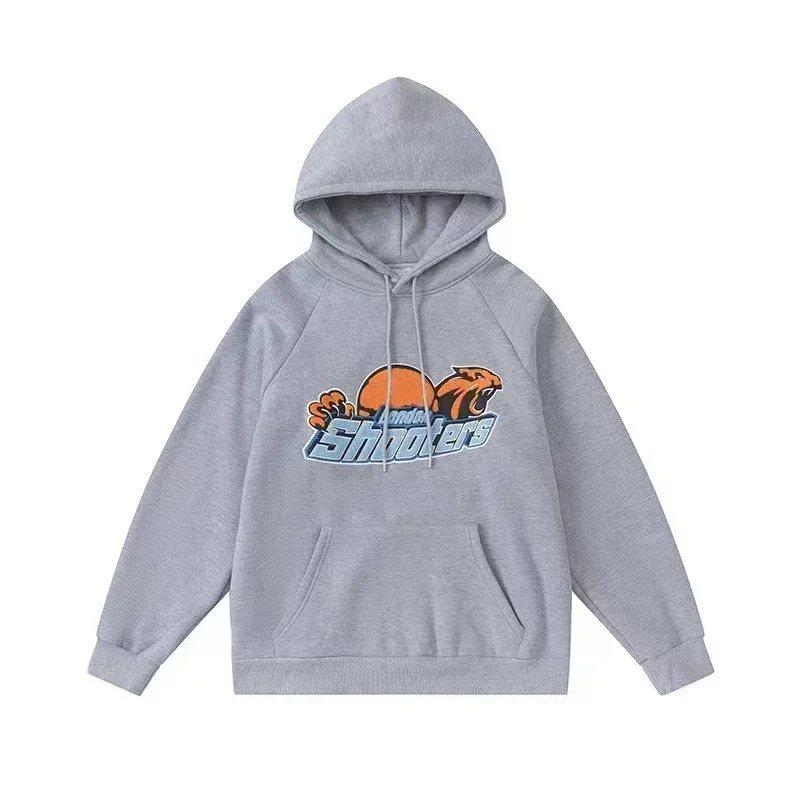 Sports Suit Sports Set Tracksuit Set Outdoor Suit Set Casual Loose Long Sleeved Men's Sports Suit Embroidered Y2K Autumn Sports Shirt Hoodie Harajuku