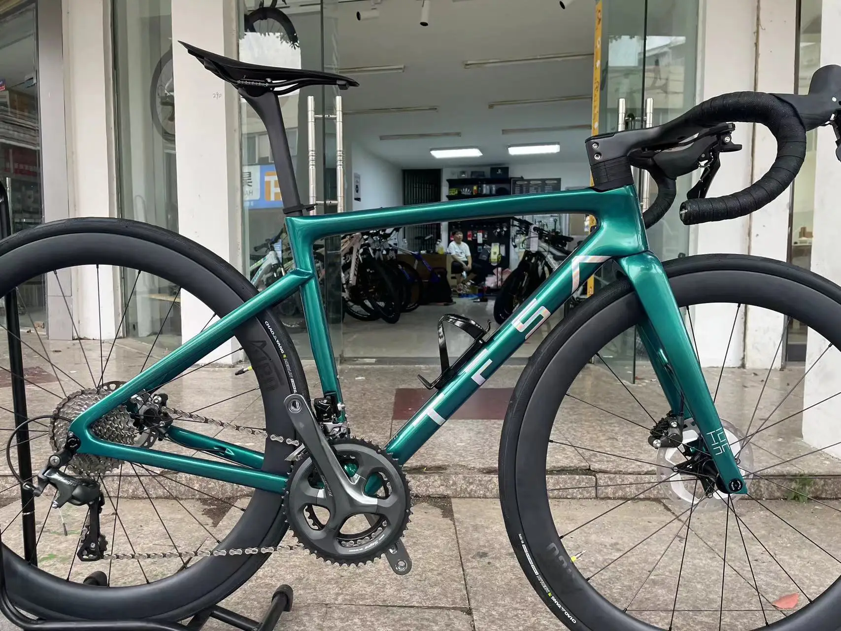 tfsa ロードバイク 完成車 Tfsa-カーボンファイバーロードバイクフレーム,ディスクブレーキ