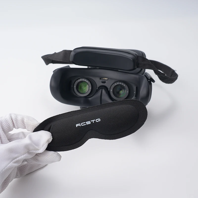 RCSTQ for Avata 2 Goggles 3 Flight Goggles 2 Sponge Dust-proof Sunshade Lens Pr