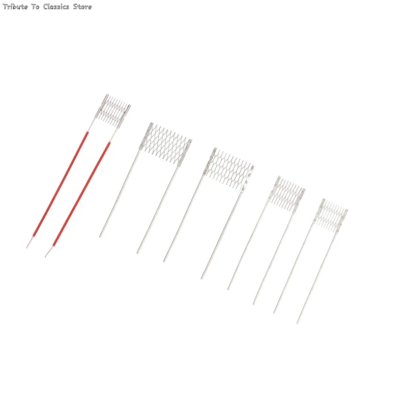 10Pcs/Box DIY Rebuild Mesh Coils 0.6/0.8/1.0/1.1/1.2 Ohm Coil Eplacement Prebuilt Coil Accessories