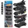 6pcs/set Batmobile Alloy Set Model Cars DC Batman Tumbler 6 Generation Tank Combination Home Decoration Car Toys for Children 2