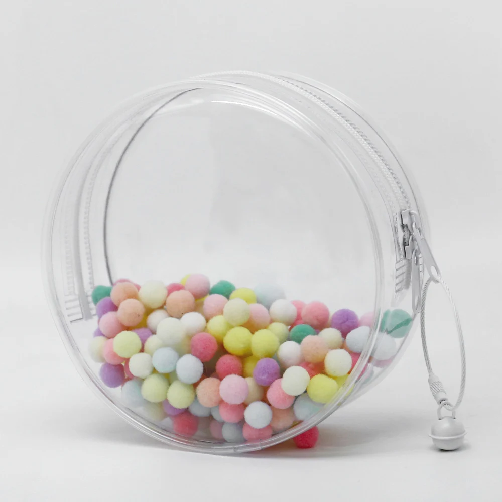 Toy Storage Case Circular Storage Case For 10cm Doll Display Box PVC Plush Doll