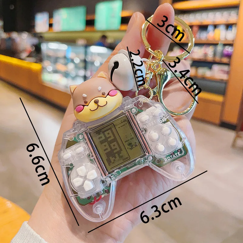 

Creative and personalized mini game console, handheld Tetris game console, internet celebrity pendant, Valentine's Day gift whol