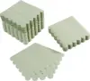 100PCS 2-Ply Scalloped Edged Disposable Dessert Napkins for Xmas Wedding Baby Shower Birthday Party
