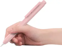 Apple Pencil Protective Sleeve Cover - Retractable Stylus Case and Accessories (Pink)