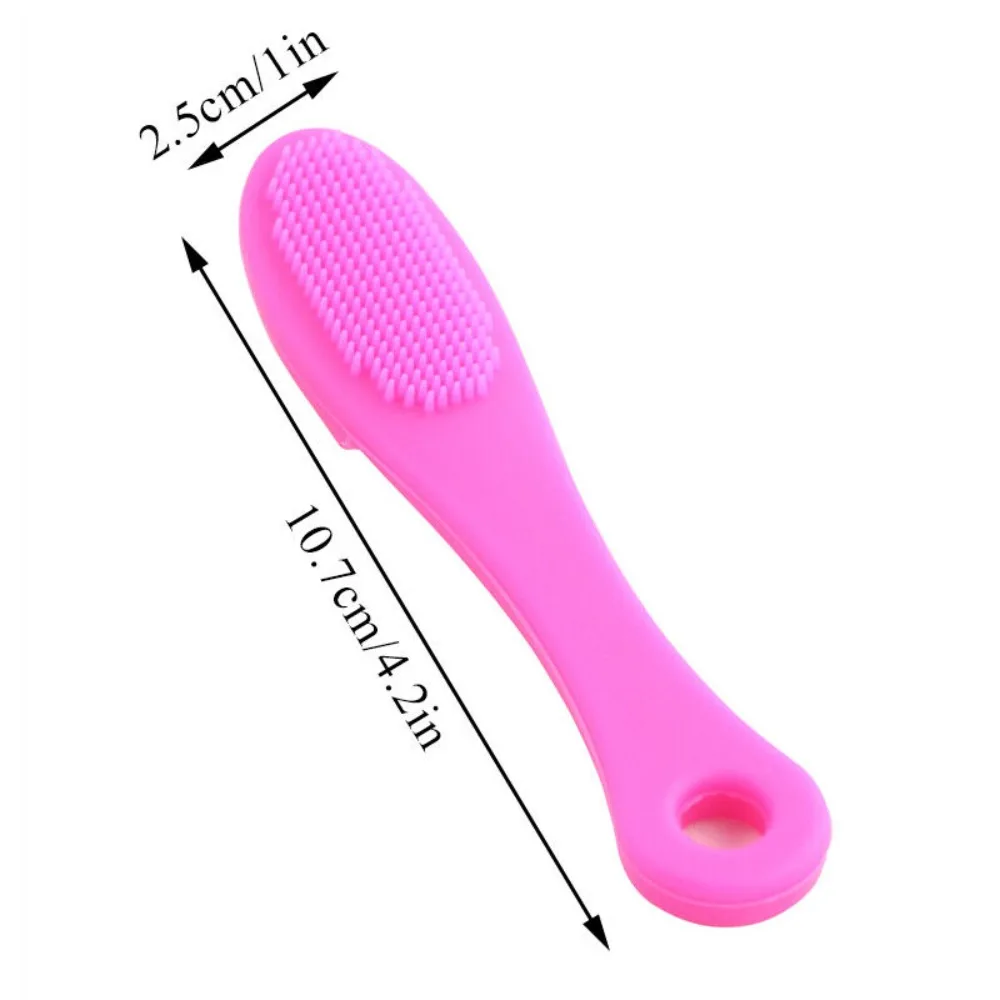 Massage Pet Toothbrush New Silica Gel Pore Cleaning Massage Cleaning Brush Exfoliation Finger Wear Finger Brushing Stick Pets images - 6