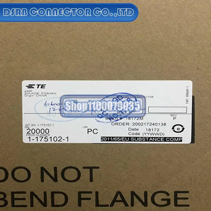 

20000pcs/lot new and original 1-175102-1 for 22-26AWG