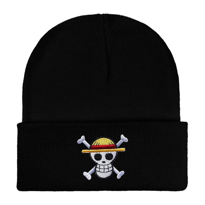 Cosplay Hat Luffy Bucket Hat Fashion Unisex Panama Hat Anime Men Women Warm Winter Cap Casual Bob Hiphop Bucket Caps Gifts
