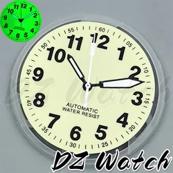 DZ Full Green Luminous Twelve - Digit Pilot Watch with Cream Dial and Hands - NH (11)