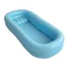 Free Standing Bathtub PVC Portable Foldable Bath Tub for Seniors 3