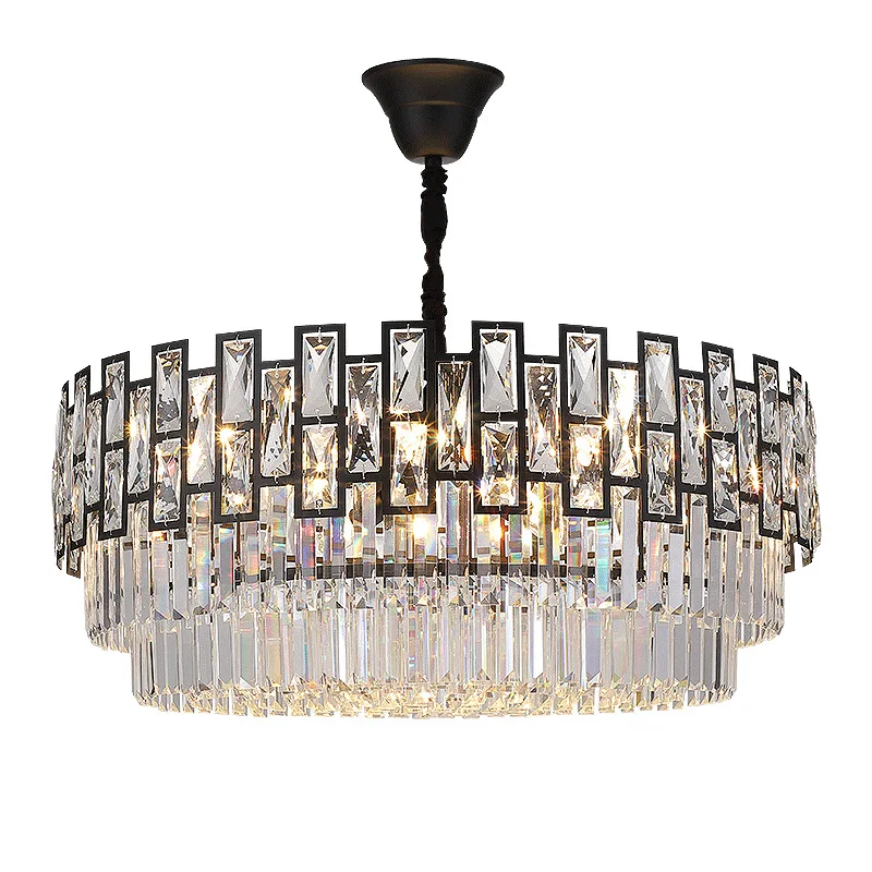 

Nordic Post Modern LED Crystal Chandelier Hotel Lobby Living Room Decorative Lights Fashion Luxury Restaurant Bar Bedroom Lights