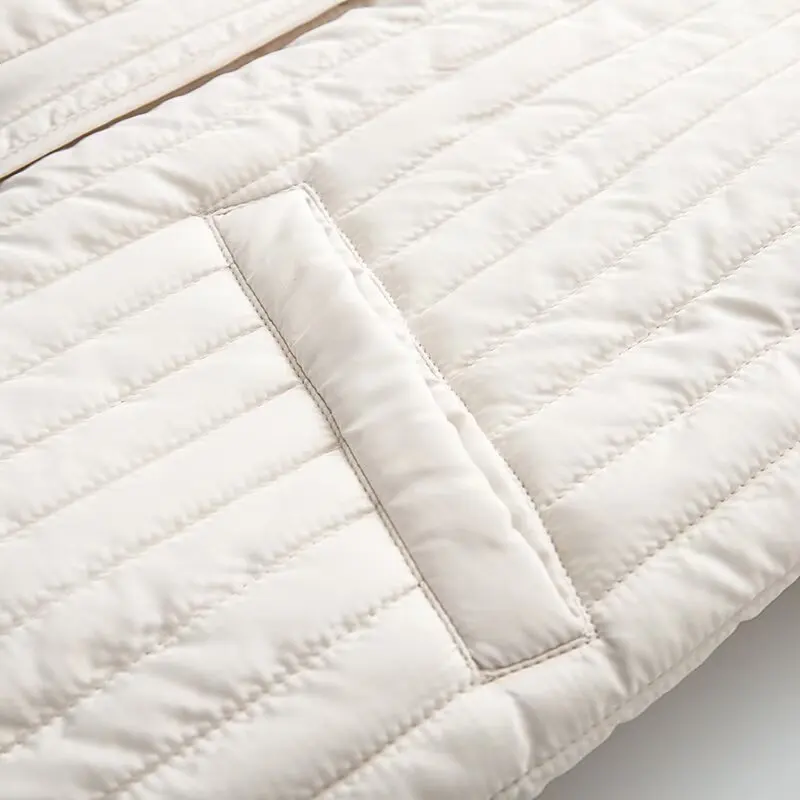 Parkas Jackets Women's Coat Casual Lose Long Sleeve Outwear Solid Elegant With Button 2025 inszart Chamarras Invierno Mujeres