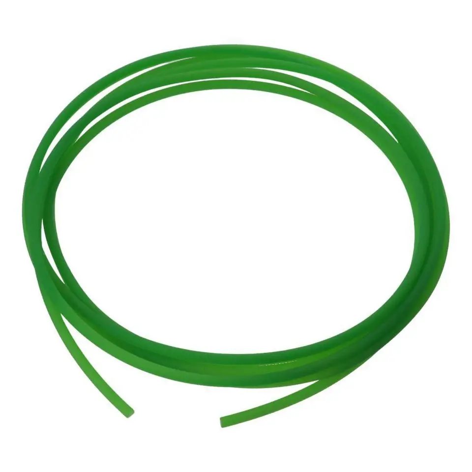 Industriële Platte Aandrijfriemen, PU-transmissie Rondsnaar High-performance Urethaan Transportband Groen voor Transportbanden Bonding Machine Droger (3mm*10m