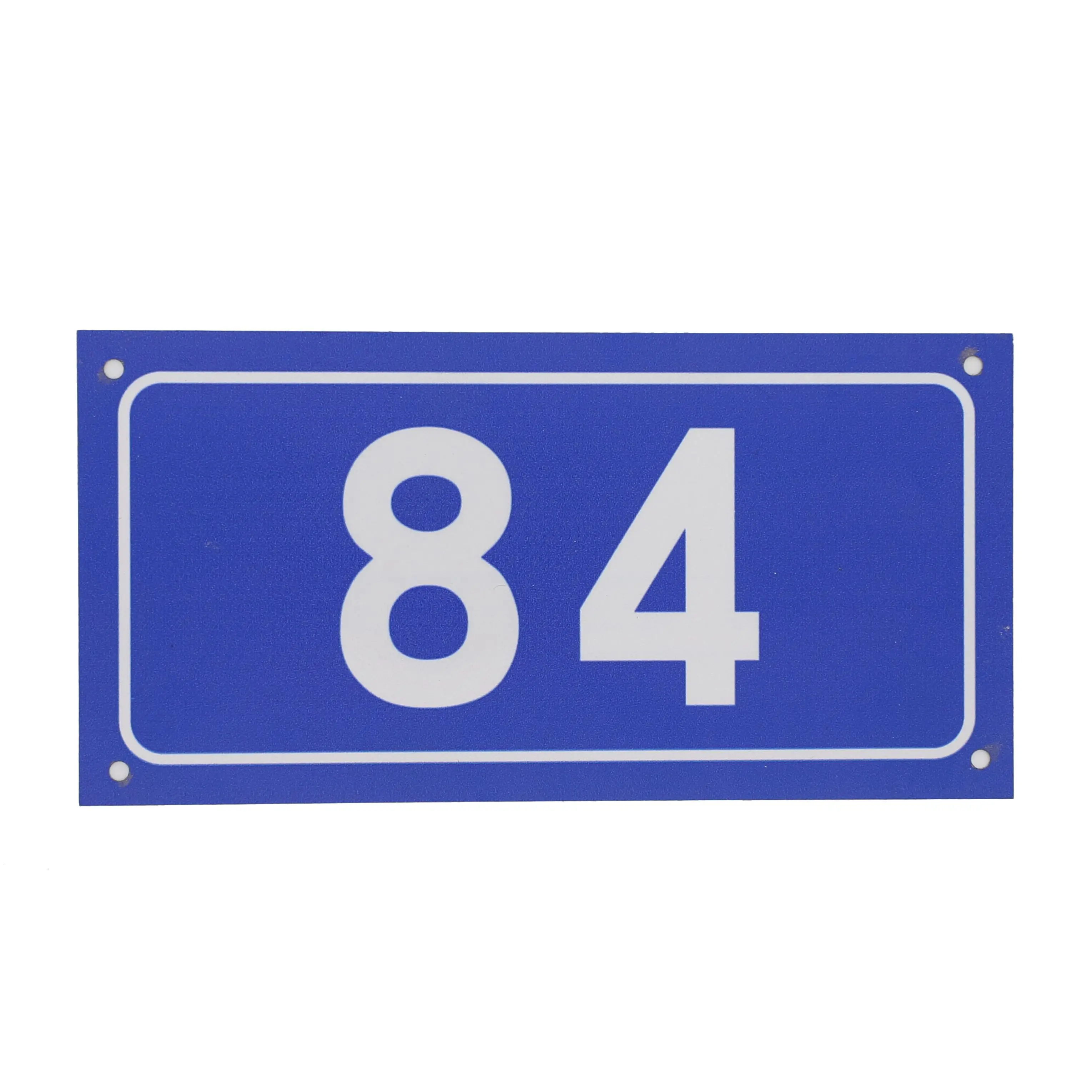 Reflective Door Sign Number Custom Made 1mm With UV Print Door Plates House Number Aluminum Alloy 20x10cm Drop Shipping
