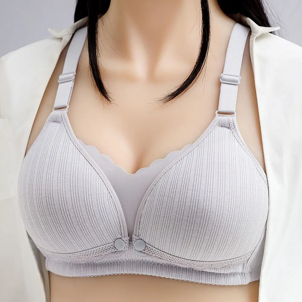 Breathable Nursing Bra Soft Seamless Breastfeeding Underwear Comfortable Prevent Sagging Maternity Nursing Bra Breastfeeding