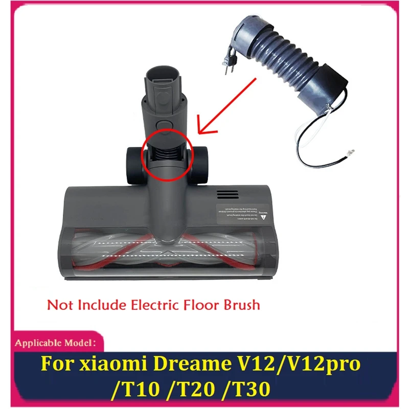 Aspirador de pó Elétrico Tapete Escova Cabeça Kit Acessórios para Xiaomi Dreame V12 V12pro T10 T20 T30
