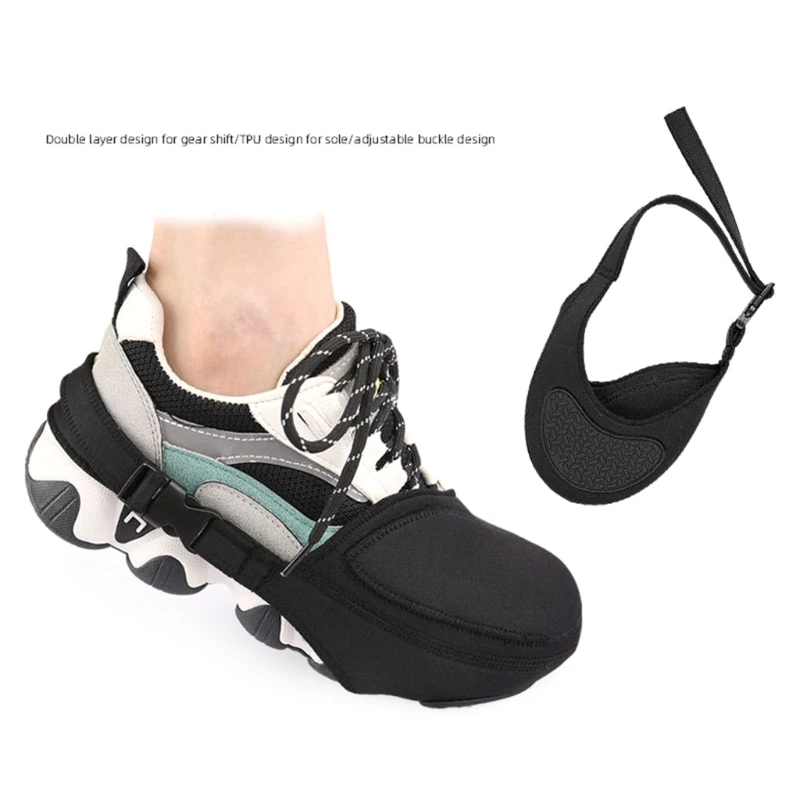 

Auto Motorcycles Shoes Protections Gear Shifter Pad Anti-Skid Adjustable Cover Guards Durable Lightweight Boot Protector