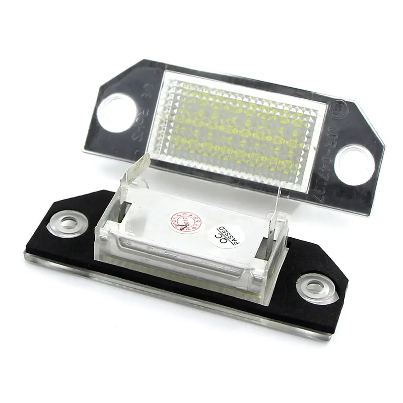 LED Car Light DC12V 6W 24 LED White License Number Plate Fit Ford Focus 2 C-Max