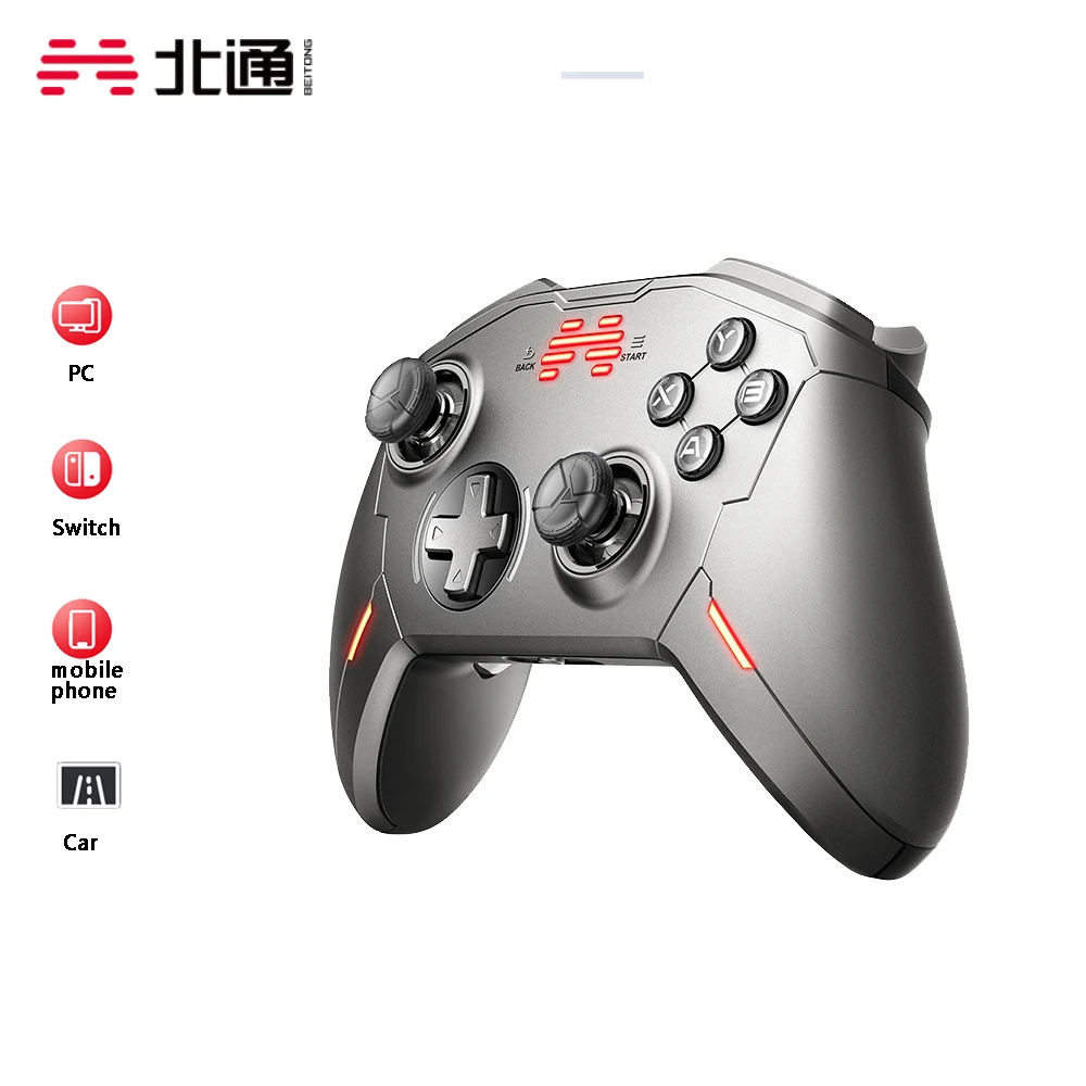 

Оригинальный геймпад Betop Beitong Zeus Pro, беспроводной игровой Bluetooth контроллер для Nintendo Switch/Steam/PC/TV/Автомобильная Механическая ручка