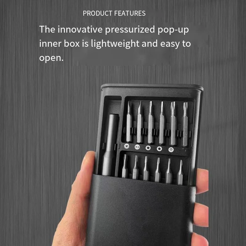 Precision Screwdriver Bit Set - Remove