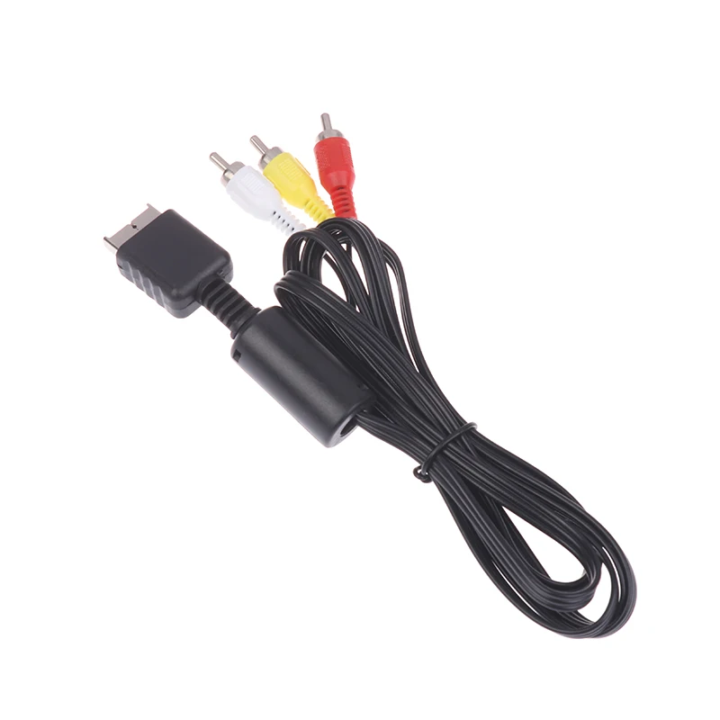 콘솔 오디오 비디오용 새로운 1/2/3Pcs AV 케이블 LCD 모니터 TV 와이어 변환기 어댑터에 게임 플레이어를 연결하는 연장 코드