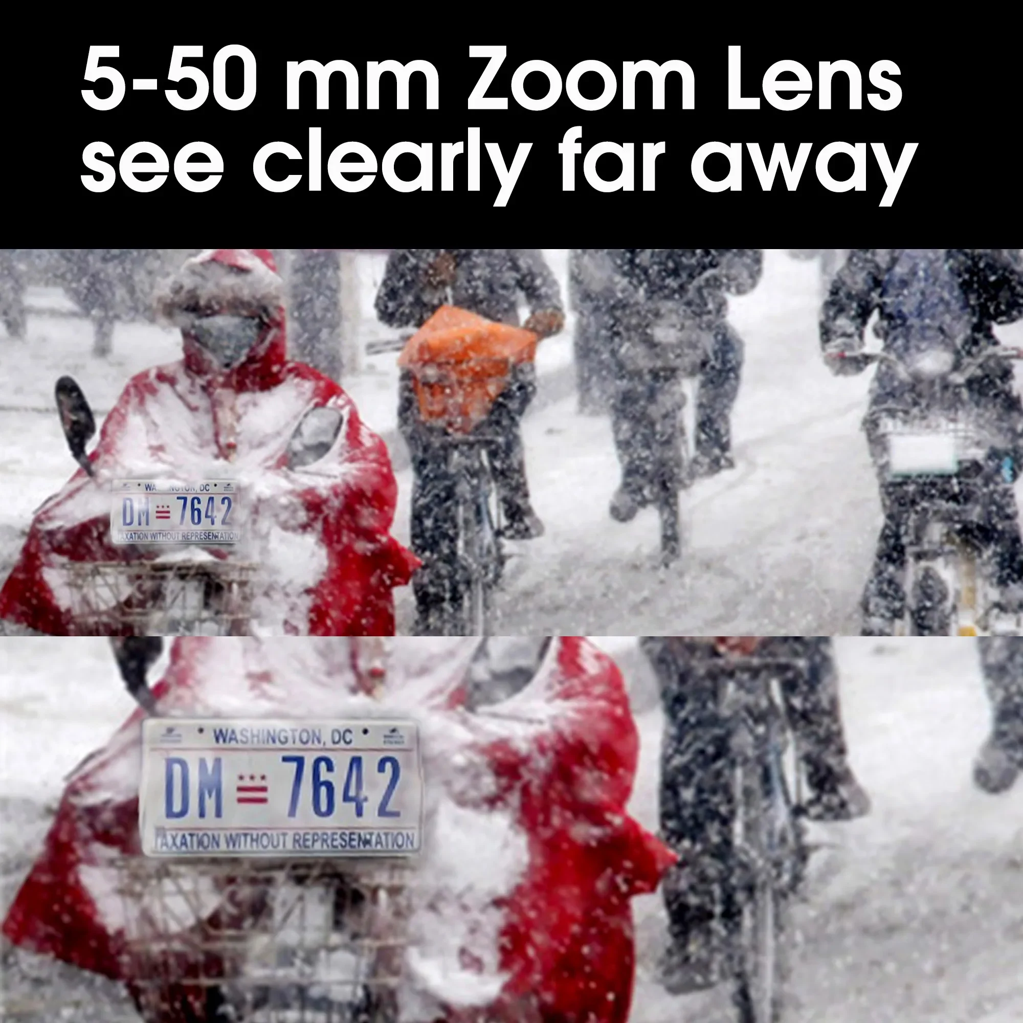 ELP 4K USB Zoom Camera 2160P 30fps CMOS IMX415 10X Optical Zoom Video USB PC Webcam with 5-50mm Varifocal Lens for PC,Pi,Laptop 3