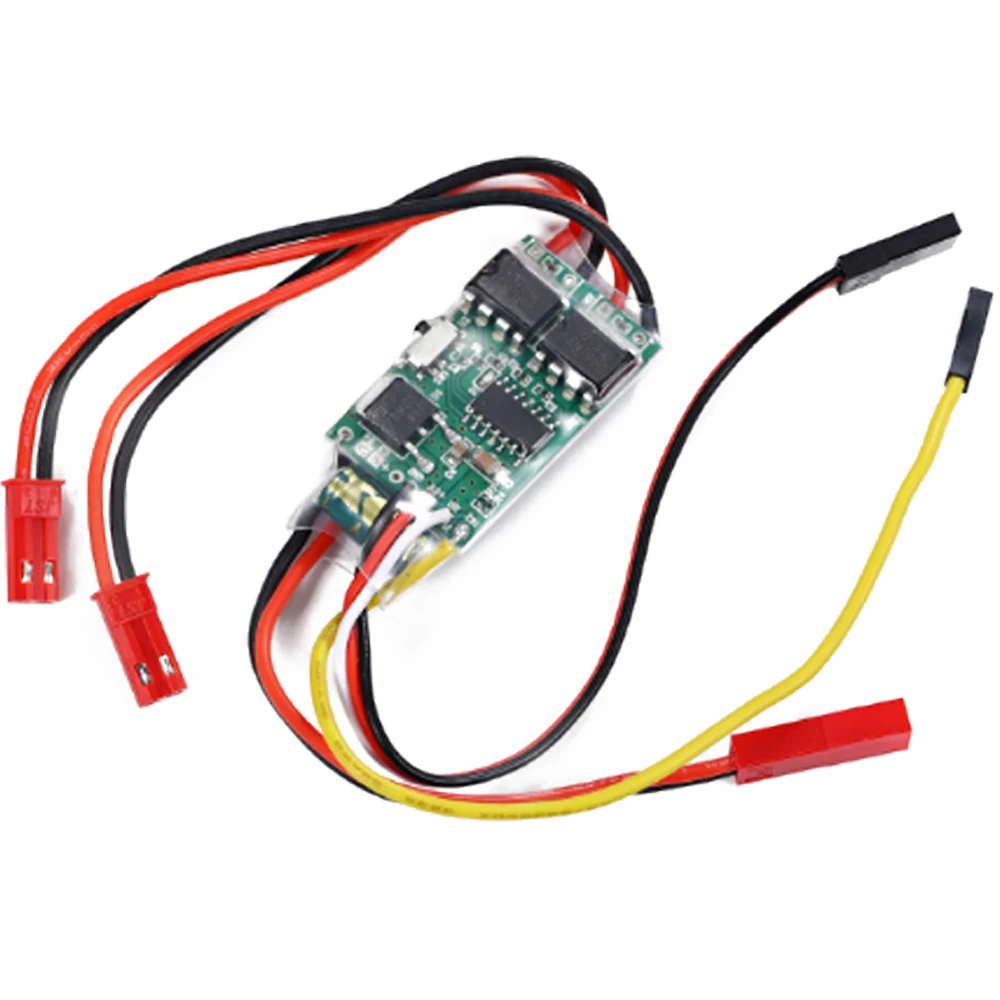 Controlador de Velocidade Escovado para Barco Modelo rc Tanque de Motor Motor Escovado Maneira Dupla 2s 3s Lipo Esc dc 614v 130