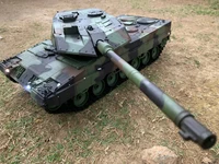 Henglong 3889  27" Inch GE Remote Control Tank Leopard 2A6 Main Battle Tank  RC Battle War Vehicle Smoke Shooting Shoot Effect 1