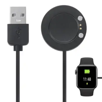 Wireless Smartwatch Charger Magnetic Smart Watch Charger Cord Cradle Fast Charging Watch Accessories For Travel Home Office And