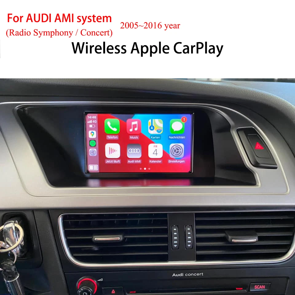 CarPlay inalámbrico para coche, Interfaz de vídeo con cámara trasera
